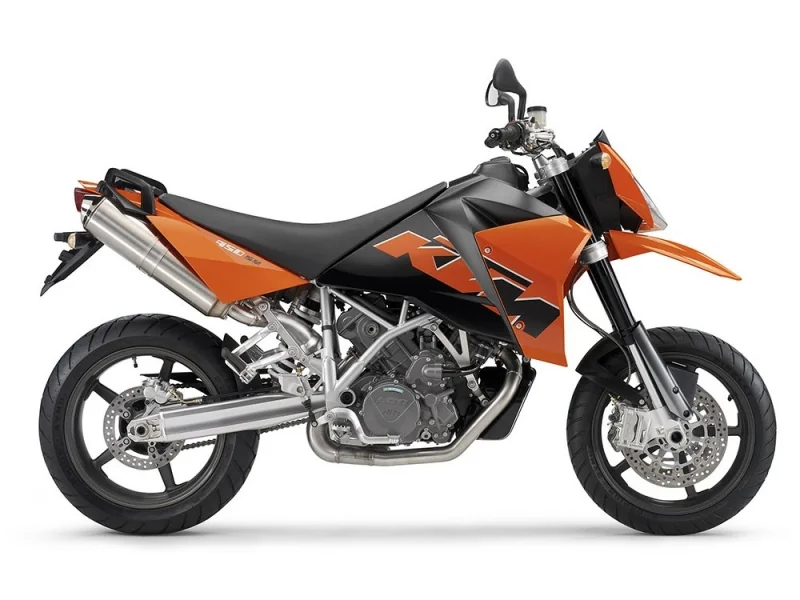 950 Supermoto Orange
