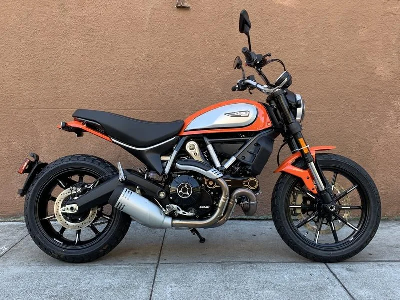 Scrambler Tangerine Icon