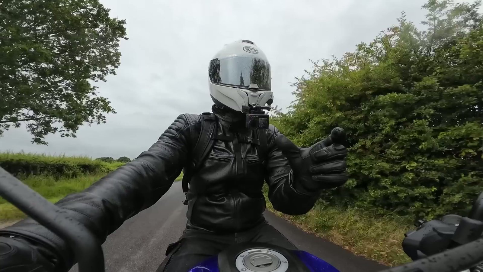 2025 Yamaha M07 Review Affordable Fun Reimagined 4 Close-up of the new ride-by-wire throttle system, emphasizing its digital controls and riding mode options.