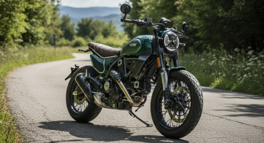 2026 Ducati Scrambler Nightshift: A Stylish Return in Emerald Green 4 image 32